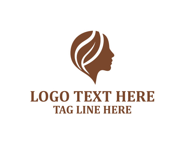 Leaf Human Head Sustainable Mind Logo