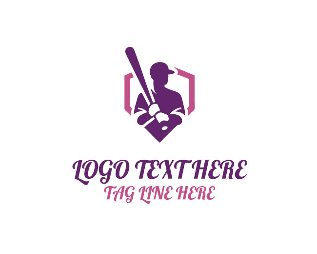 Baseball League Logo