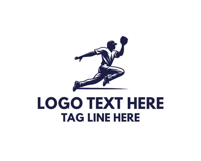 Baseball Fast Pitch Logo