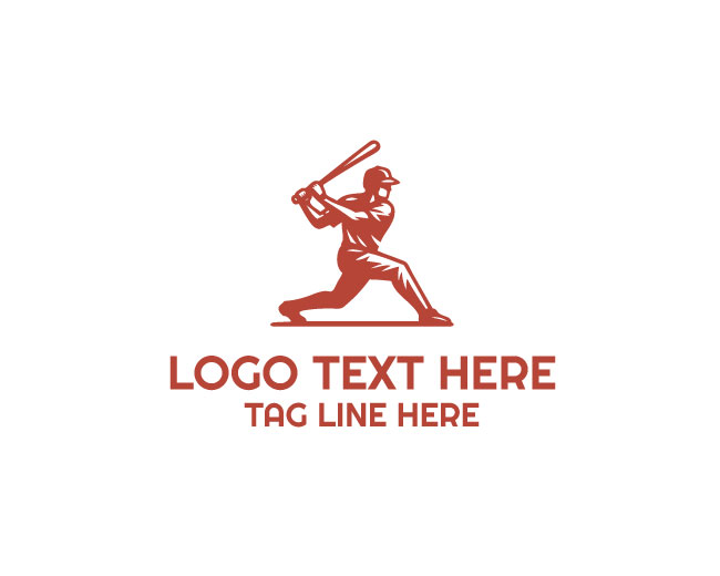 Baseball Pro Athlete Logo