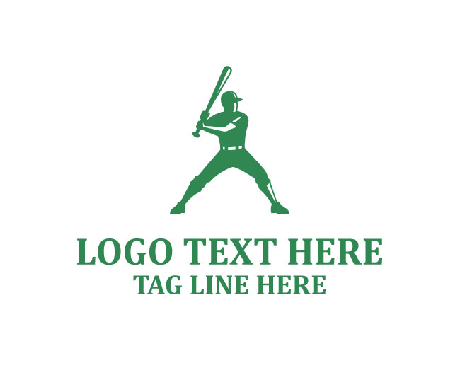 Baseball Victory Swing Logo