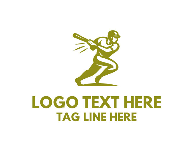 Baseball Elite Batter Logo