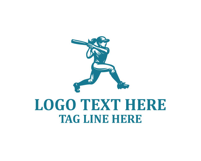Baseball Field Hero Logo