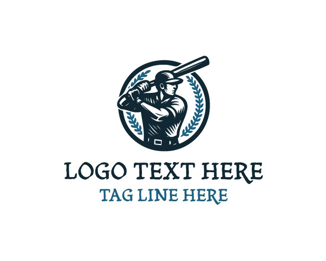 Baseball Strike Legend Logo