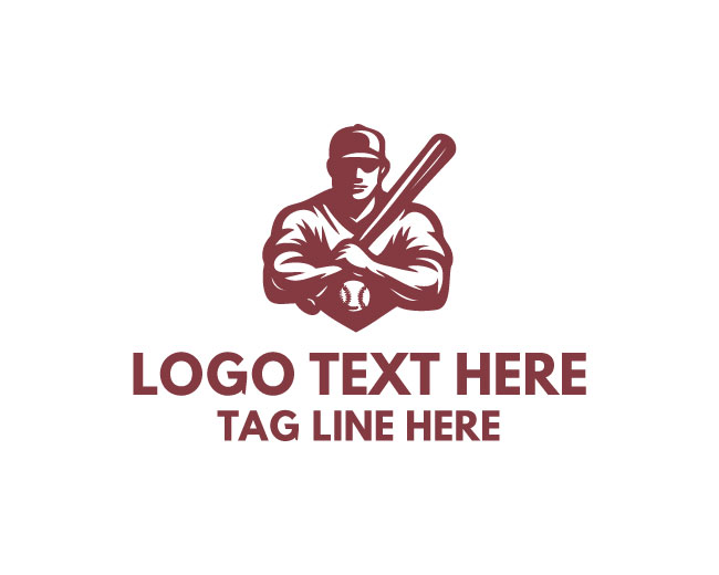 Baseball Champion Spirit Logo