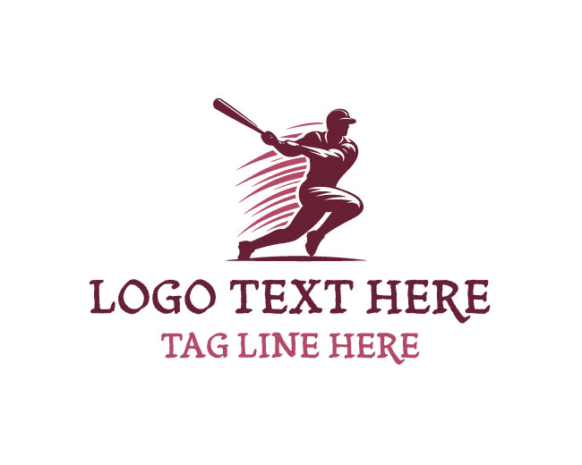 Baseball Titan Bat Logo