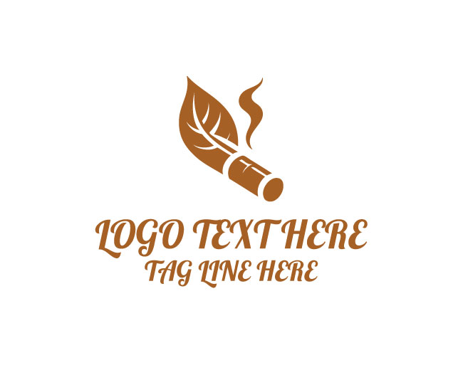  Elegant Cigar Brand Logo