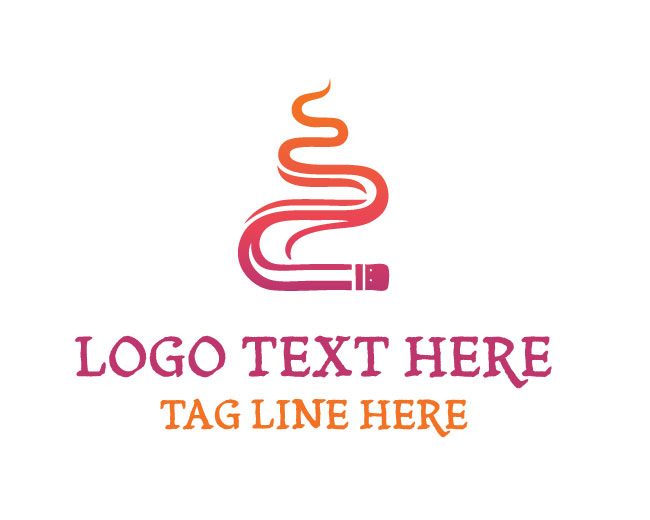 Refined Cigarette Symbol Logo