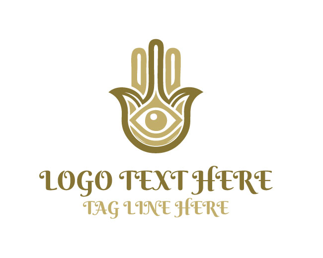  Spiritual Hamsa Logo