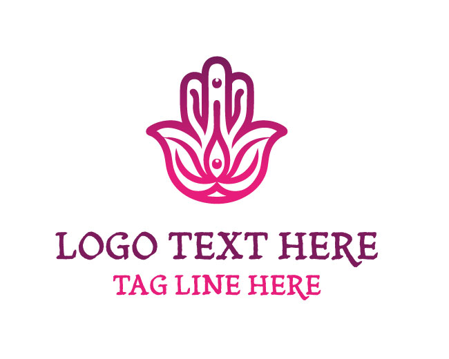 Lotus Hamsa Logo