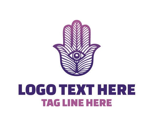 Celestial Hamsa Logo