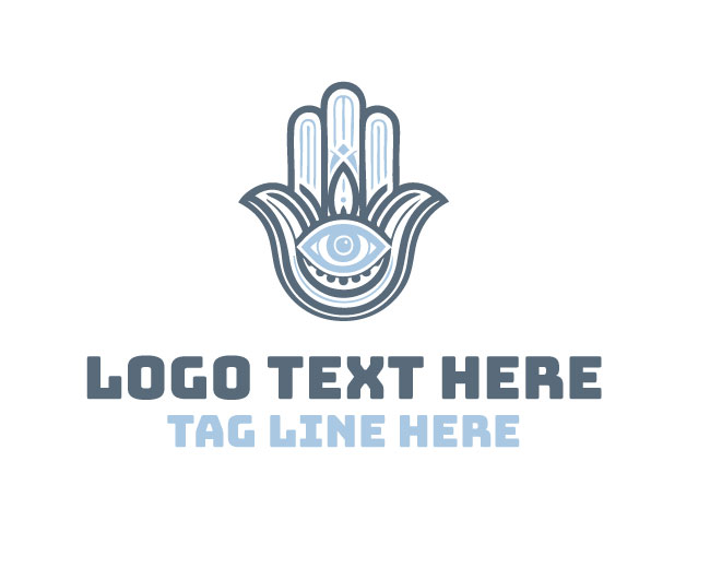 Radiant Hamsa Logo