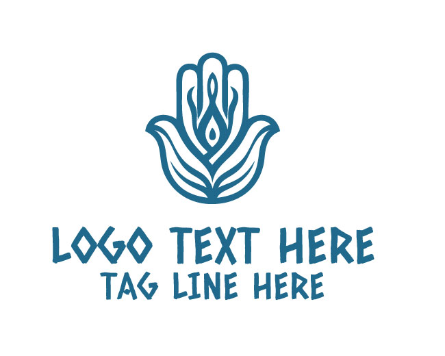 Blue Hamsa Logo