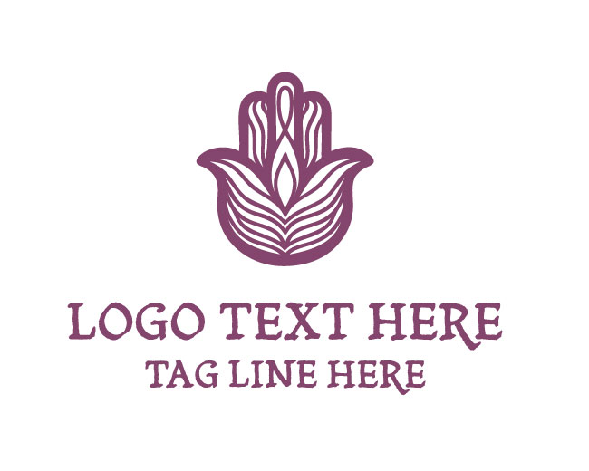 Modern Hamsa Logo