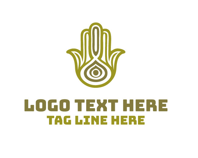 Spiritual Balance Hamsa Logo