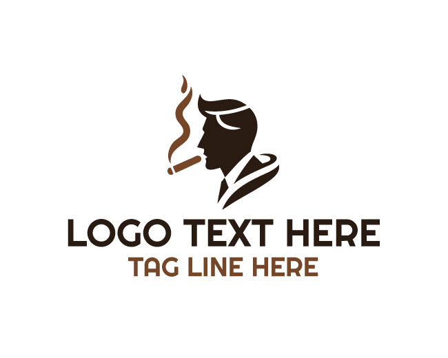 Gentleman Smoking Logo