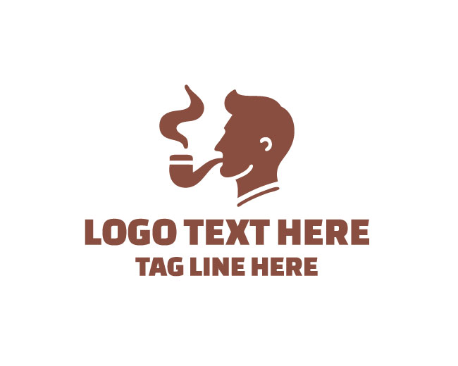 Urban Smoking Guy Logo