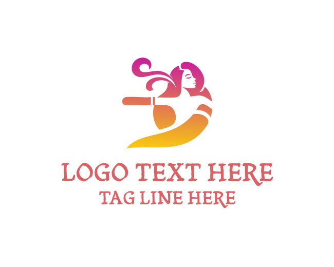 Women Smoking Midnight Logo