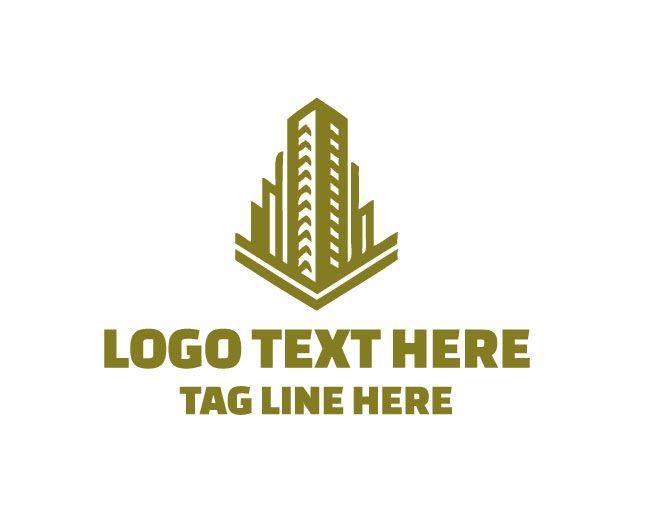 Elegant Building Symbol Logo