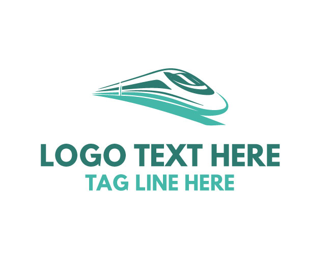 Bullet Train Transit Logo