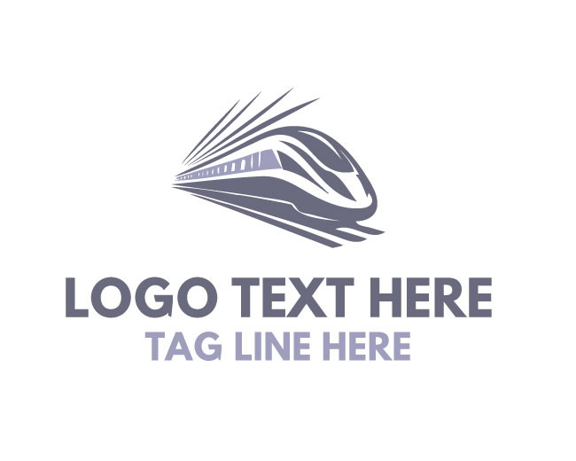 Bullet Train Hyper Line Logo
