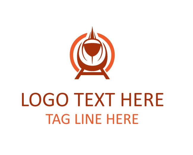 Bullet Train Velocity Line Logo