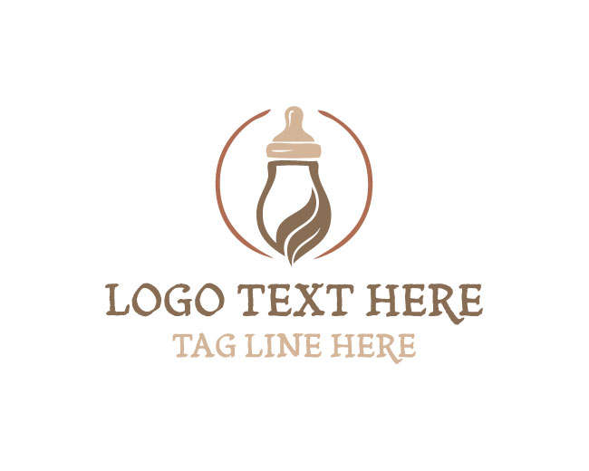 Baby Bottle Feeder Logo