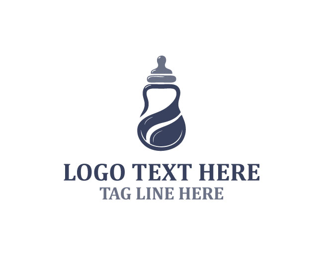 Cute Baby Feeder Logo