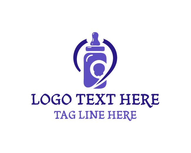 Smiling Baby Food Logo