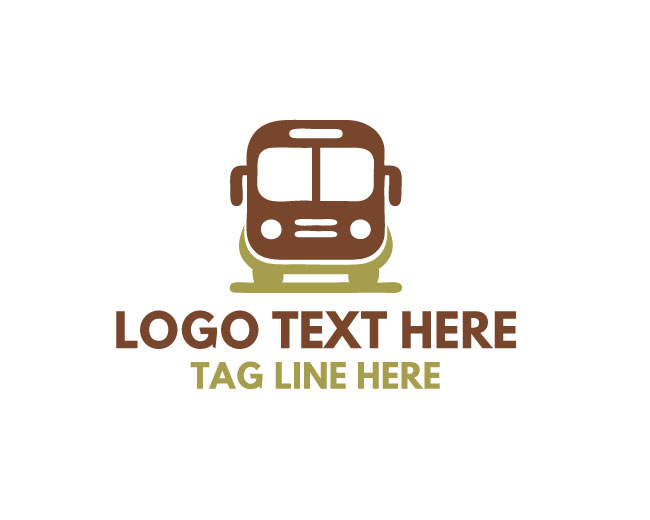 Modern School Bus Logo
