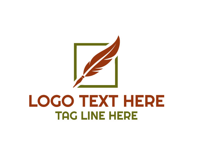 Quill Writing Logo