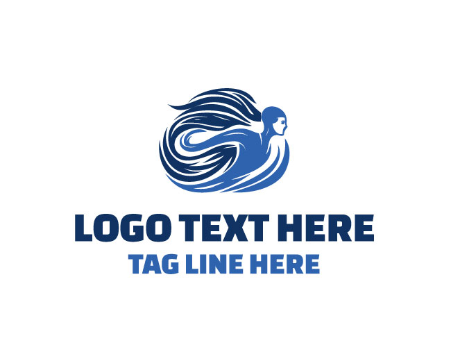 Swimming Wave Logo