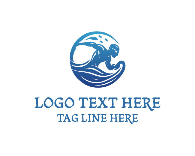 Swimming Circle Logo