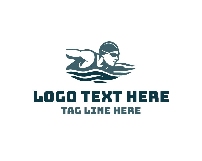 Swimming Water Logo