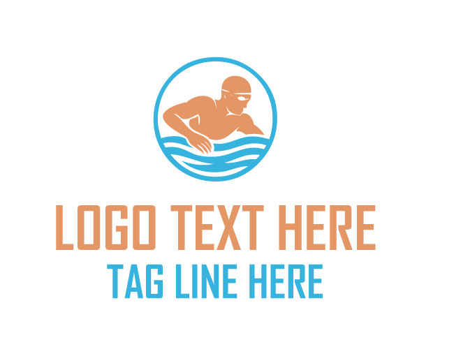 Clean Water Swimming Logo
