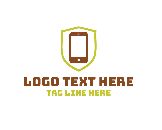 Futuristic Smartphone Logo