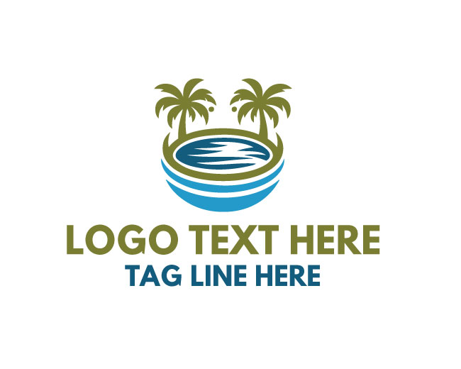  Premium Modern Swimming Pool Logo