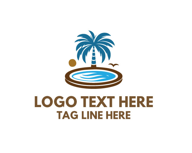 Refined Aquatic Wave Pool Logo