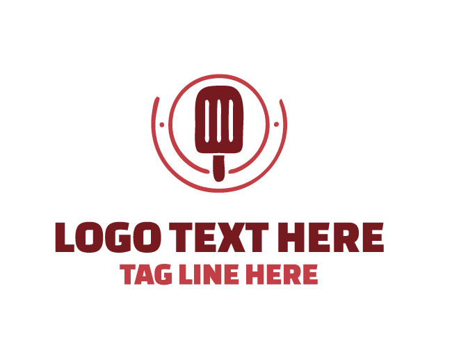 Dessert Popsicle Logo