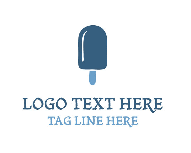 Cheerful Popsicle Logo
