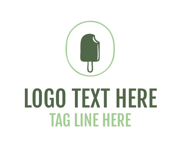 Dessert Ice Pop Logo
