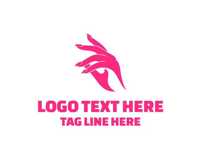 Glamorous Beauty Nail Logo