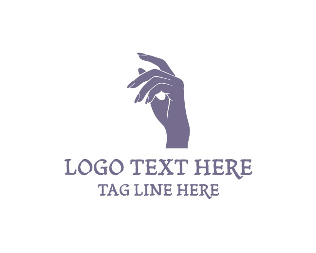 Feminine Luxury Nail Logo