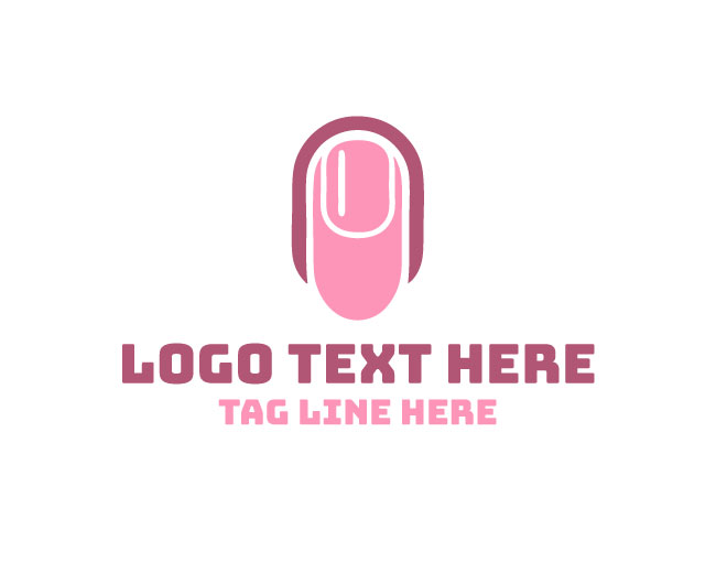  Trendy Beauty Nail Logo
