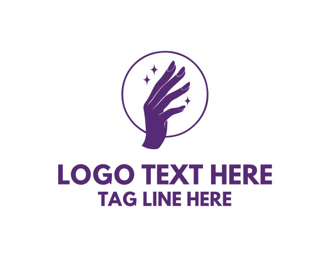 Luxury Manicure Beauty Logo
