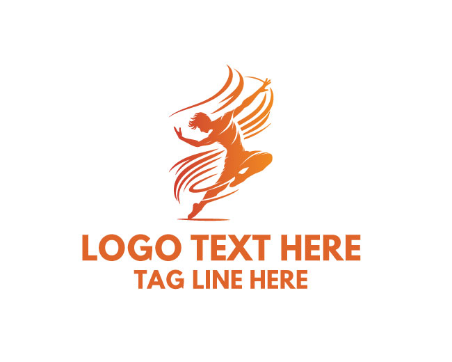  Dynamic Breakdance Logo