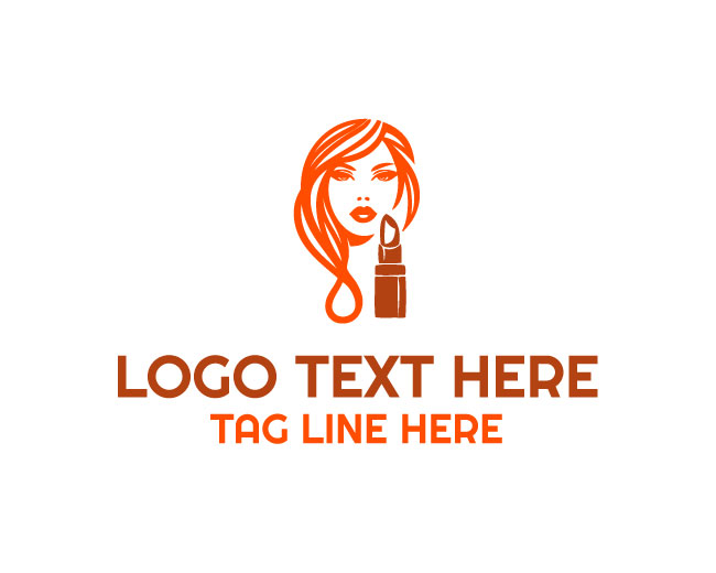 Lipstick Women Beauty Logo