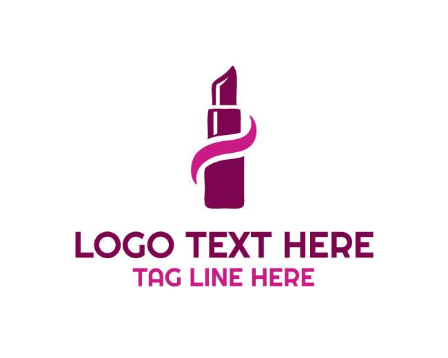 Pink Lipstick Women Logo