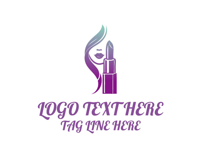 Makeup Lipstick Beauty Logo