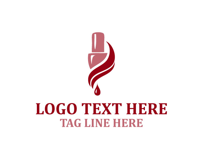 Stylish Nail Polish Logo